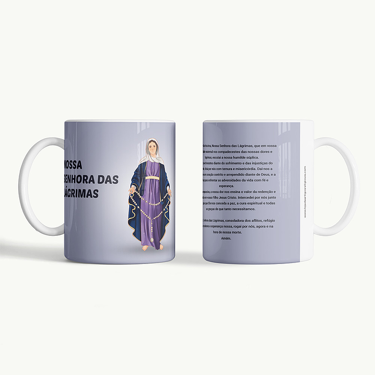 Tasse de Notre-Dame des Larmes 1