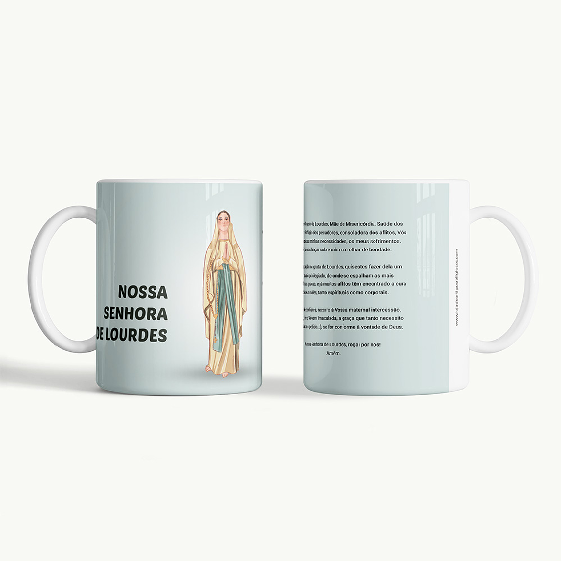 Caneca de Nossa Senhora de Lourdes 1
