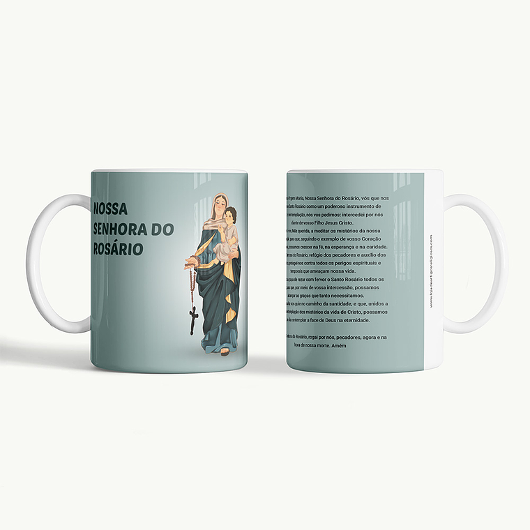 Taza de Nuestra Señora del Rosario 1