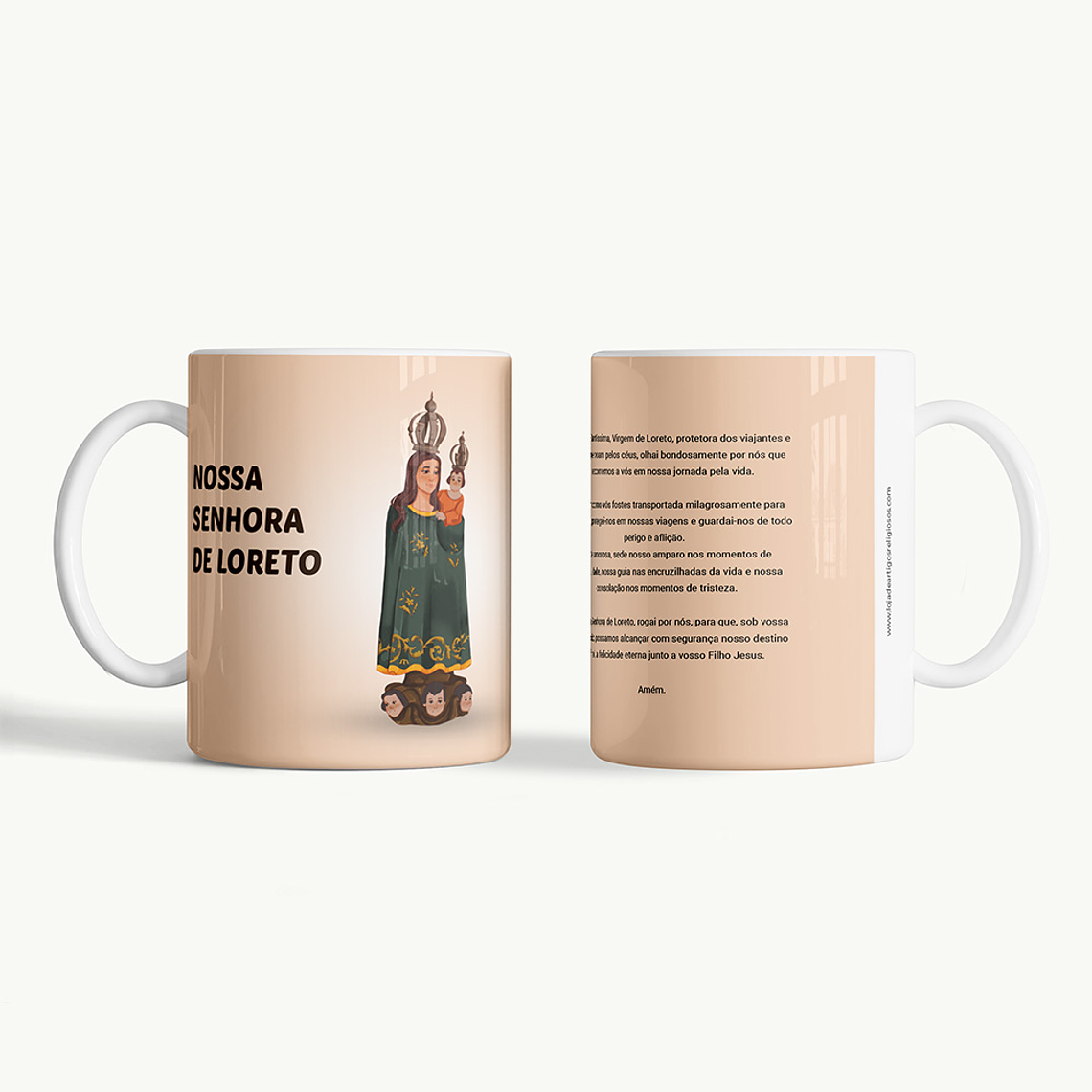 Caneca de Nossa Senhora de Loreto 1