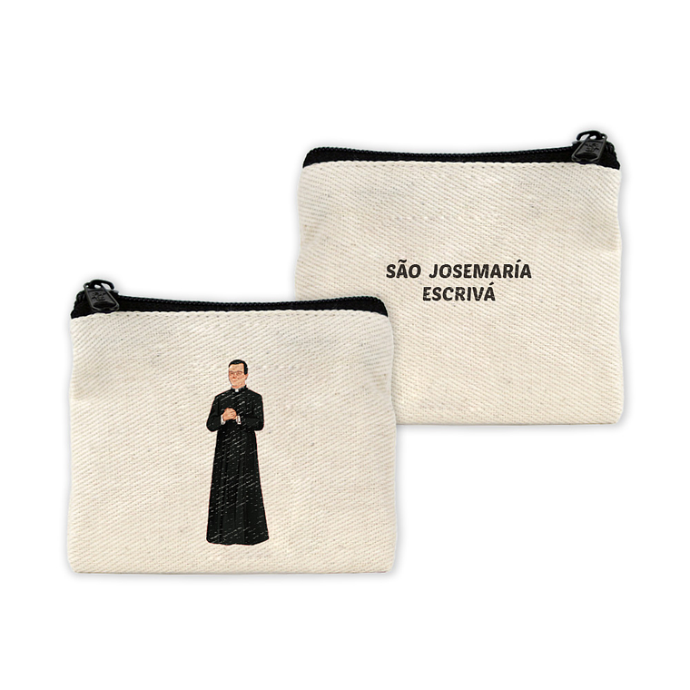Carteira para terço de São Josemaría Escrivá 1