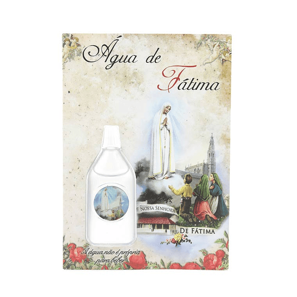 Water of Fatima with card 1