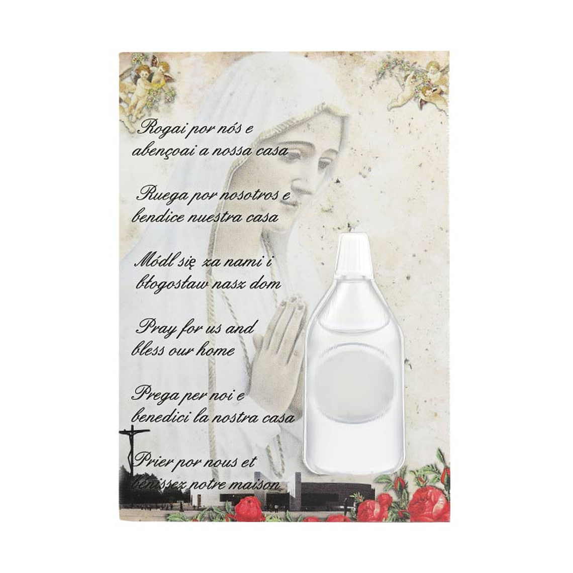 Water of Fatima with card 2