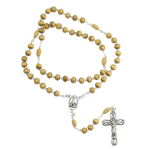 Rosary with olive tree seed 3