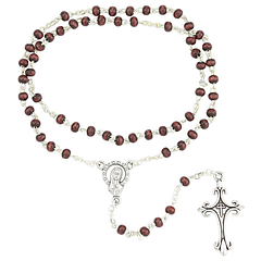 Wood rosary of Fatima