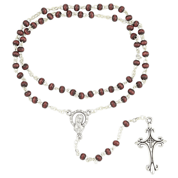 Wood rosary of Fatima 1