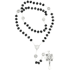 Crystal Rosary of Saint Benedict