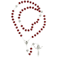 Crystal rosary with hearts - thumbnail 4
