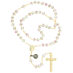 Rosary of Fatima Murano glass