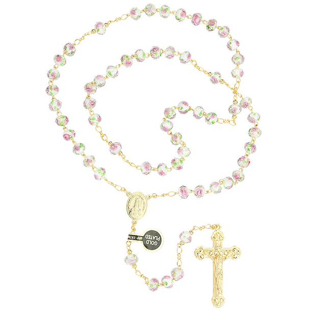 Rosary of Fatima Murano glass 1