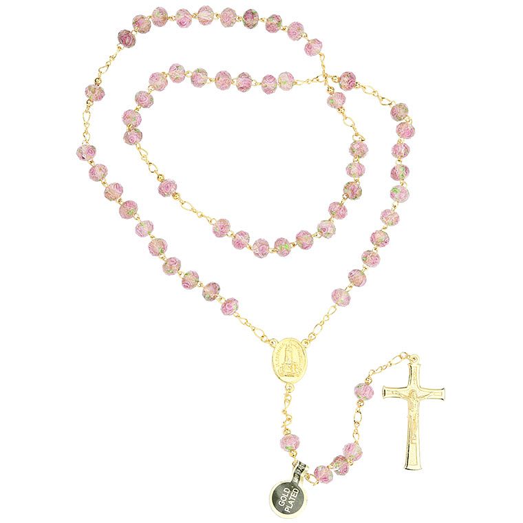 Rosary of Fatima Murano glass 3