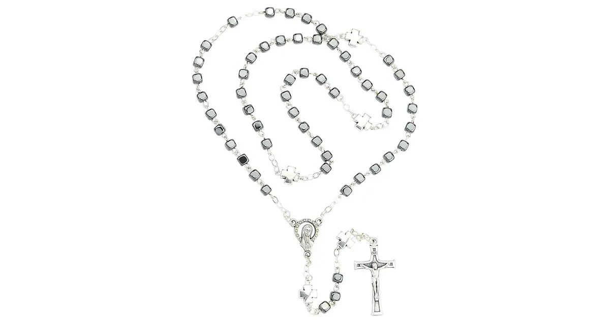 Hematite rosary