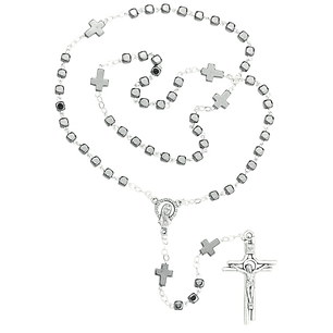 Hematite rosary