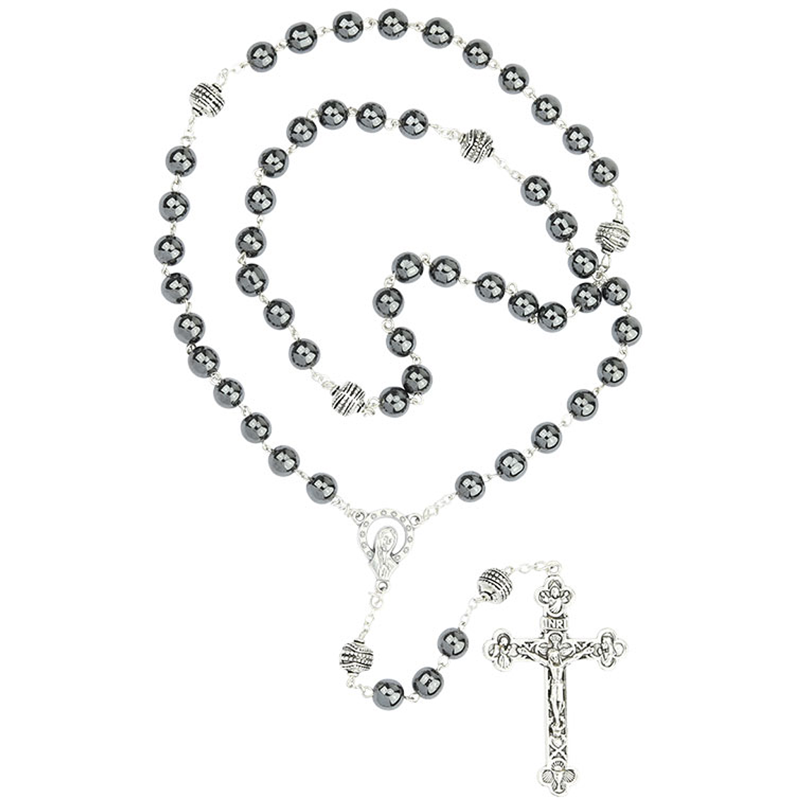 Hematite rosary of Fatima 1