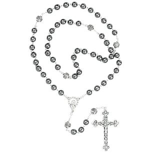 Hematite rosary of Fatima