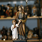 Statue of Saint Joseph with Infant Jesus - wood - thumbnail 2