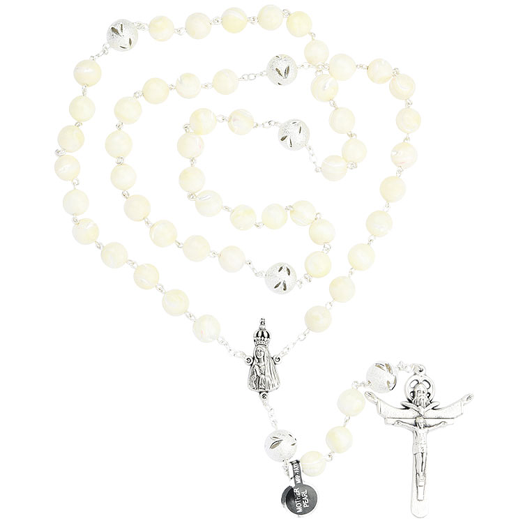 Rosary of Fatima mother-of-pearl 1
