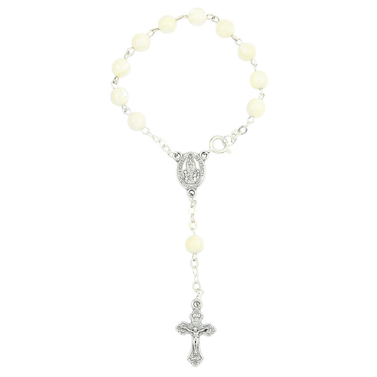 Decade rosary of mother-of-pearl 1