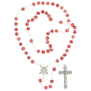 Rosary of Murano glass