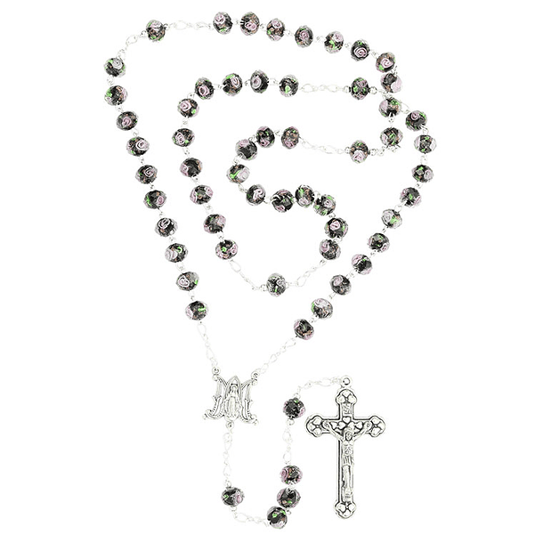 Rosary of Murano glass 3