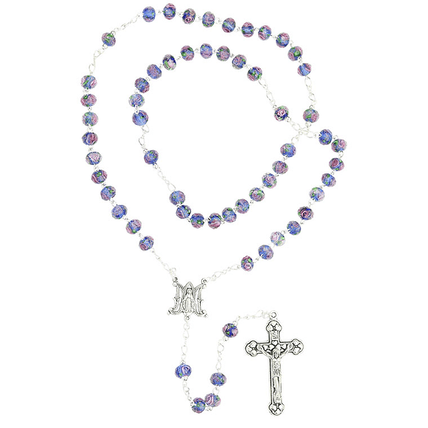 Rosary of Murano glass 4