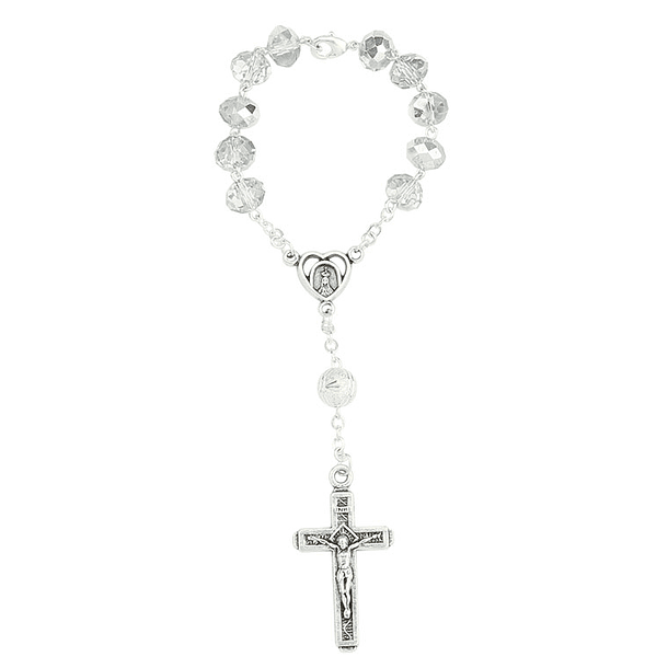 Crystal decade rosary  2