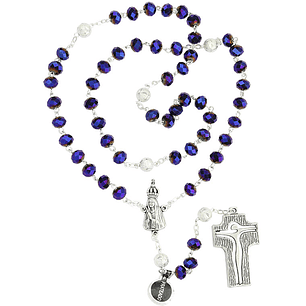 Rosary of Fatima crystal