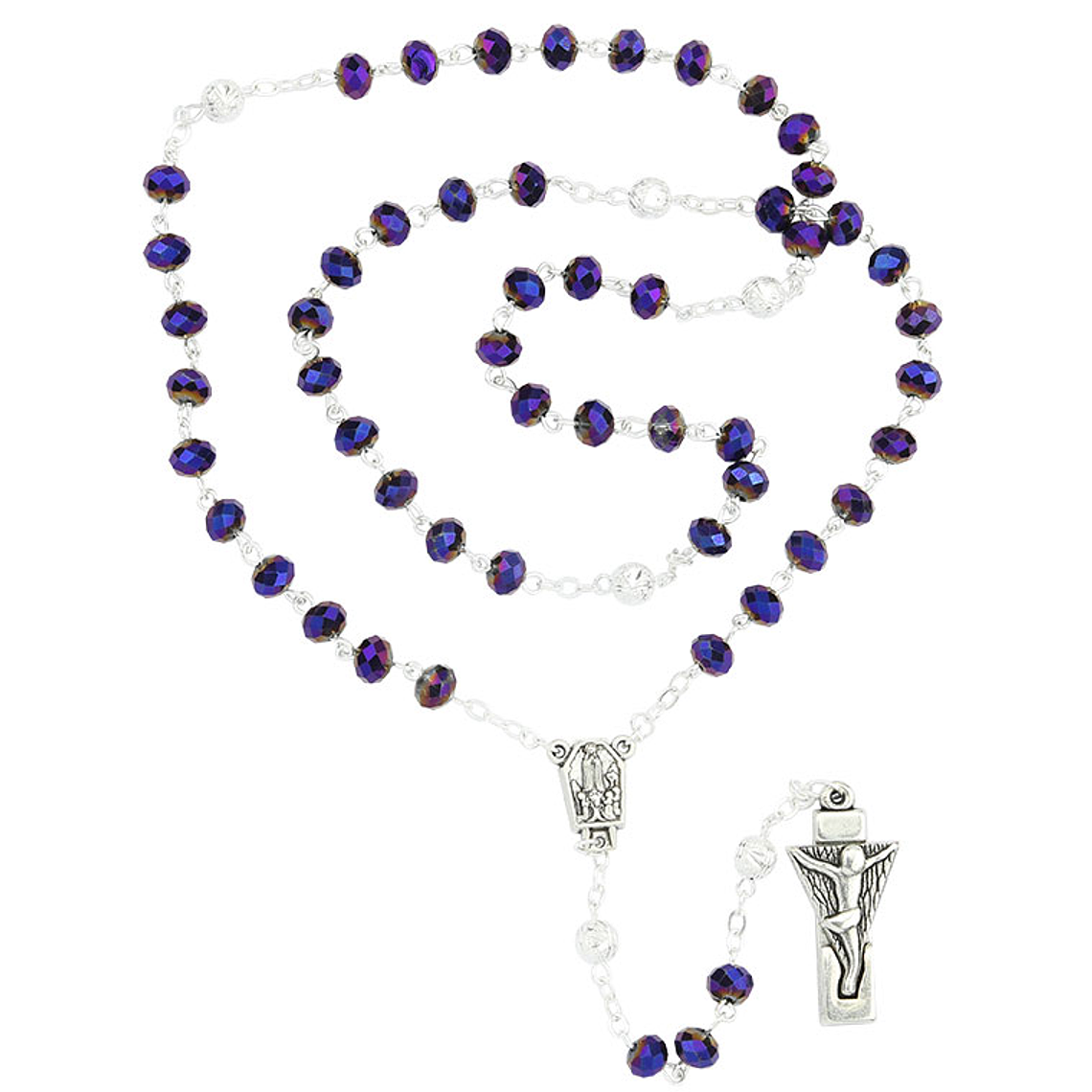 Rosario di Fatima in cristallo 17