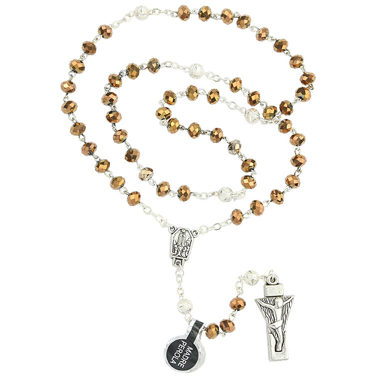 Rosario di Fatima in cristallo 18