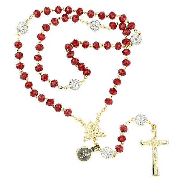 Crystal and Shamballa rosary 2
