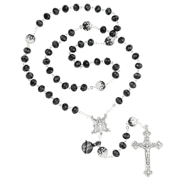 Rosary beads of crystal and Shamballa 2