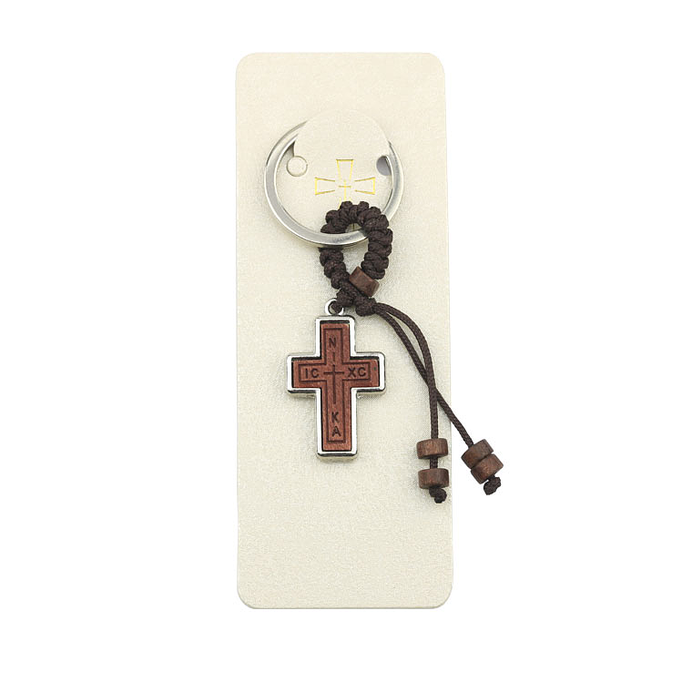 Porte-clés avec croix 2