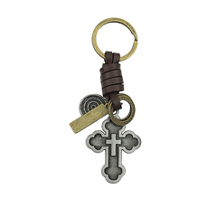 Porte-clés avec croix