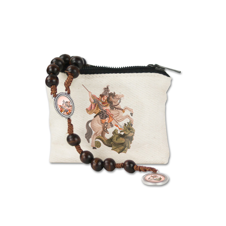 Wallet and Rosary of Saint George 1