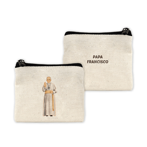 Cartera y Rosario de Papa Francisco 3