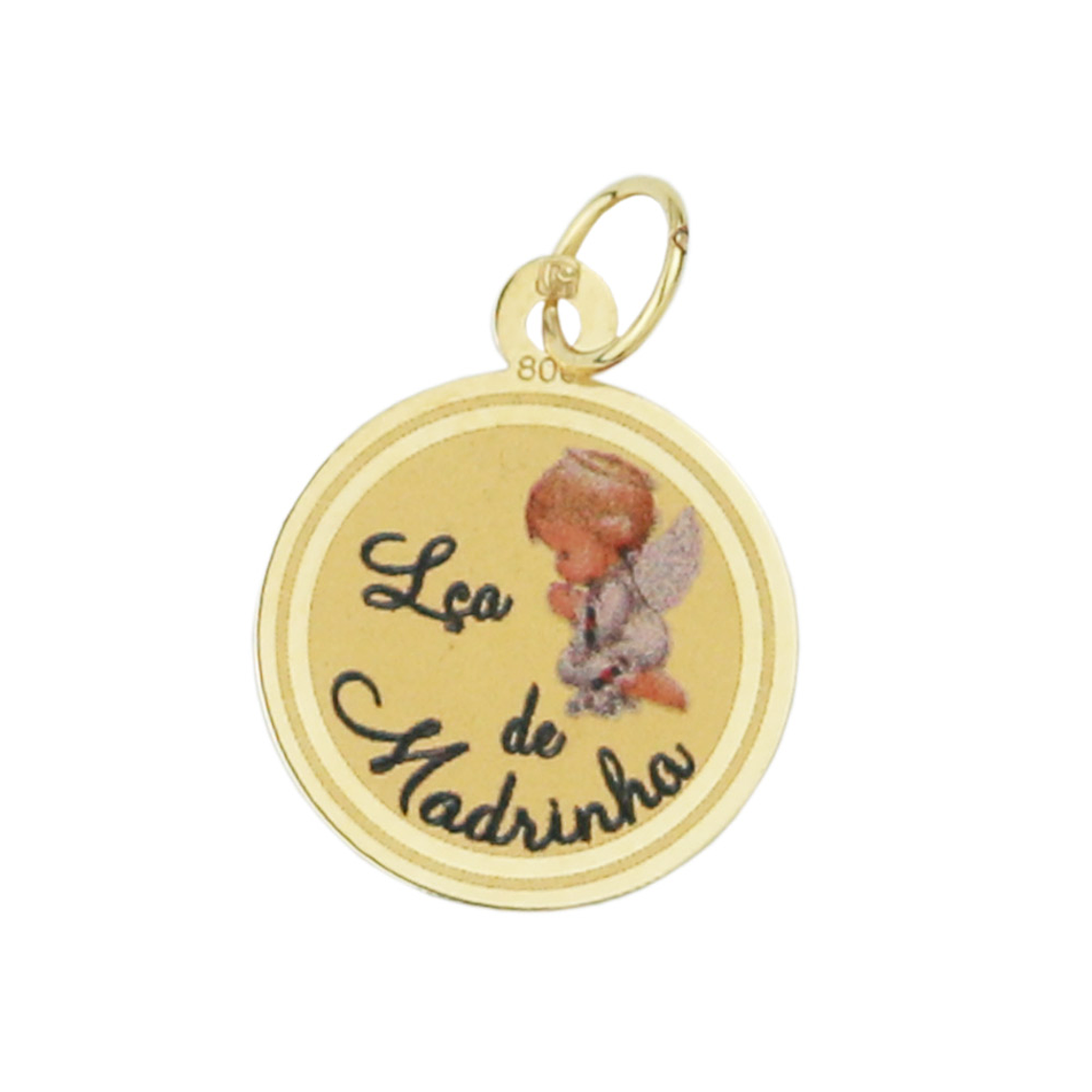 Godmother souvenir 19.2 carat gold medal 1