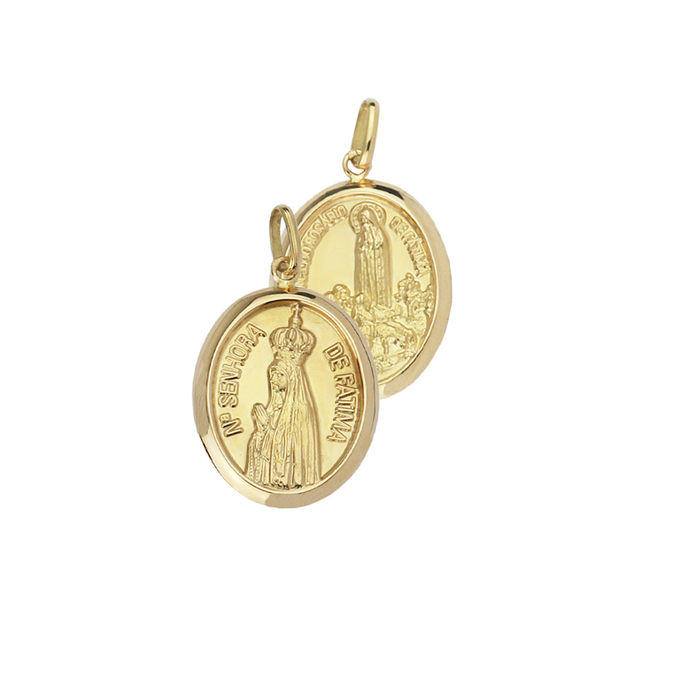 Fatima Medal in 19.2 carat gold 1