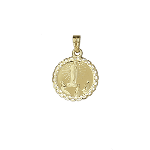 Fatima Medal in 19.2 carat gold 