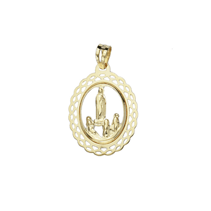 Fátima Apparition Medal Gold 19.2 carats 