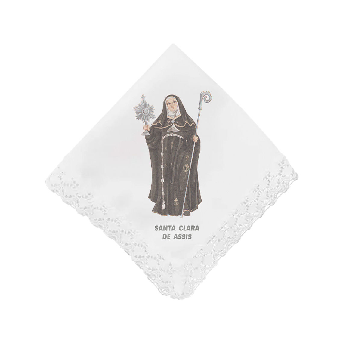 Saint Clare of Assisi handkerchief 1