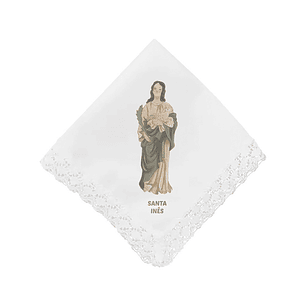Saint Agnes handkerchief