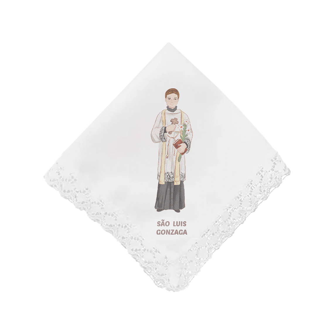 Saint Aloysius Gonzaga handkerchief 1