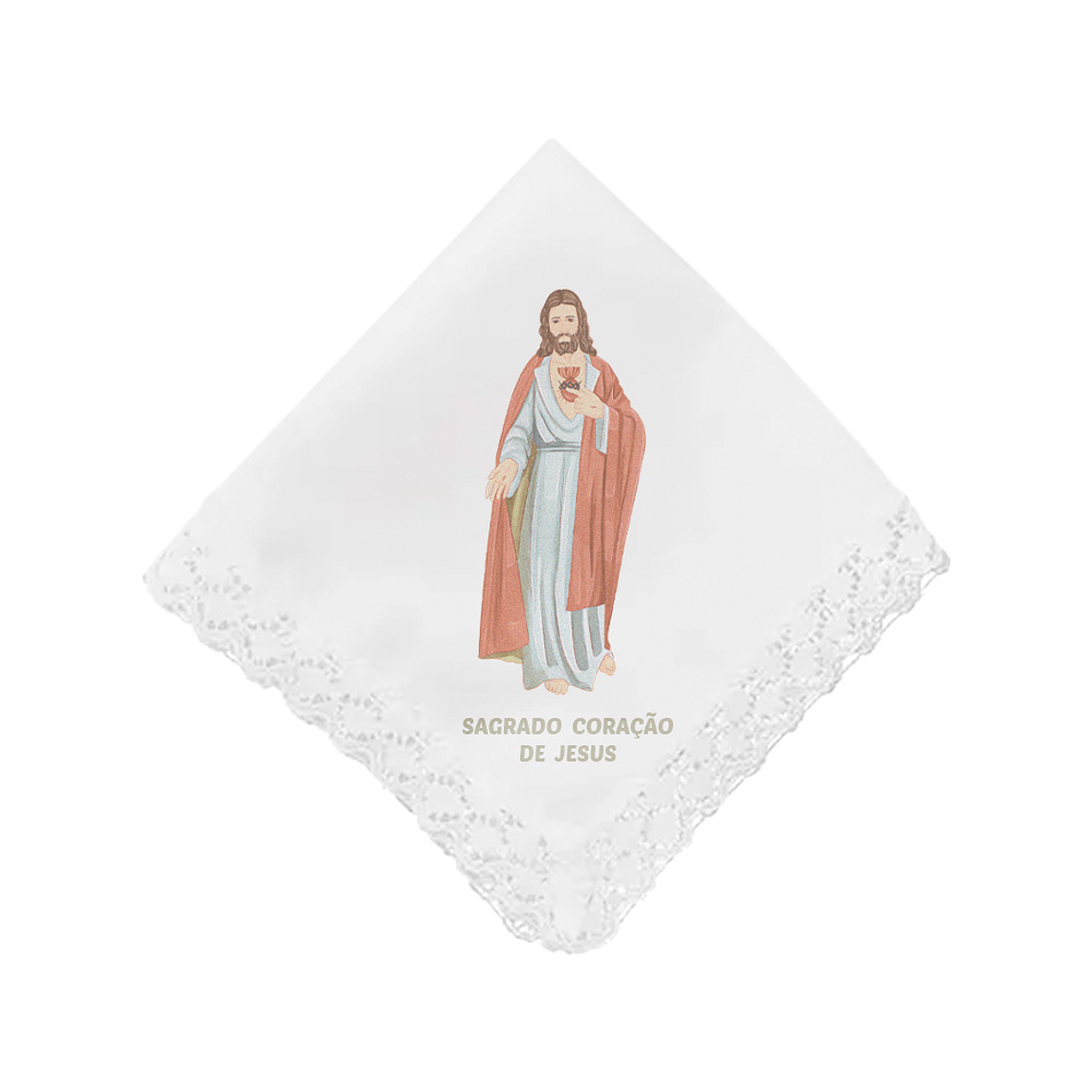 Sacred Heart of Jesus handkerchief 1