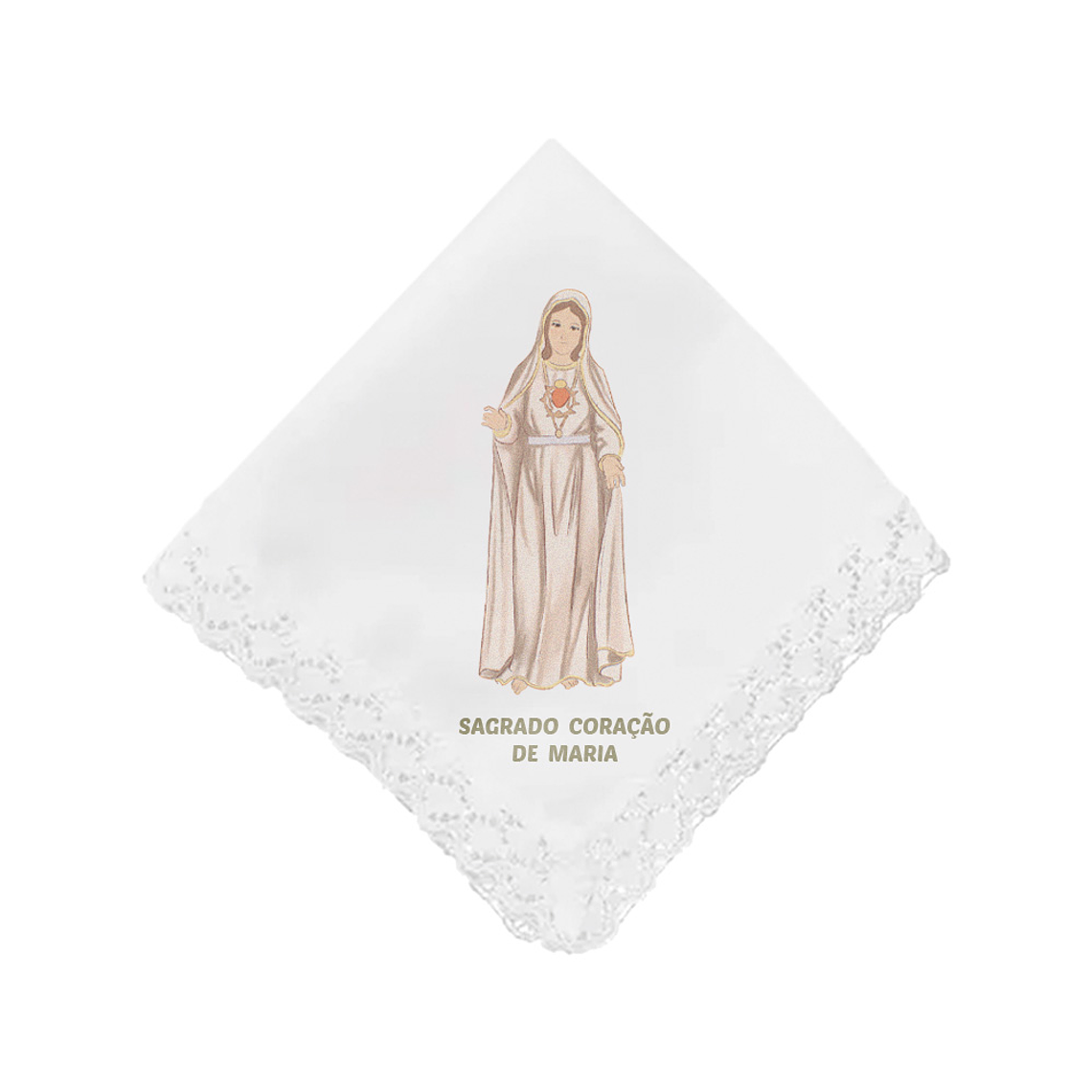 Lenço do Sagrado Coração de Maria 1