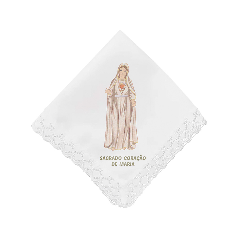 Lenço do Sagrado Coração de Maria 1