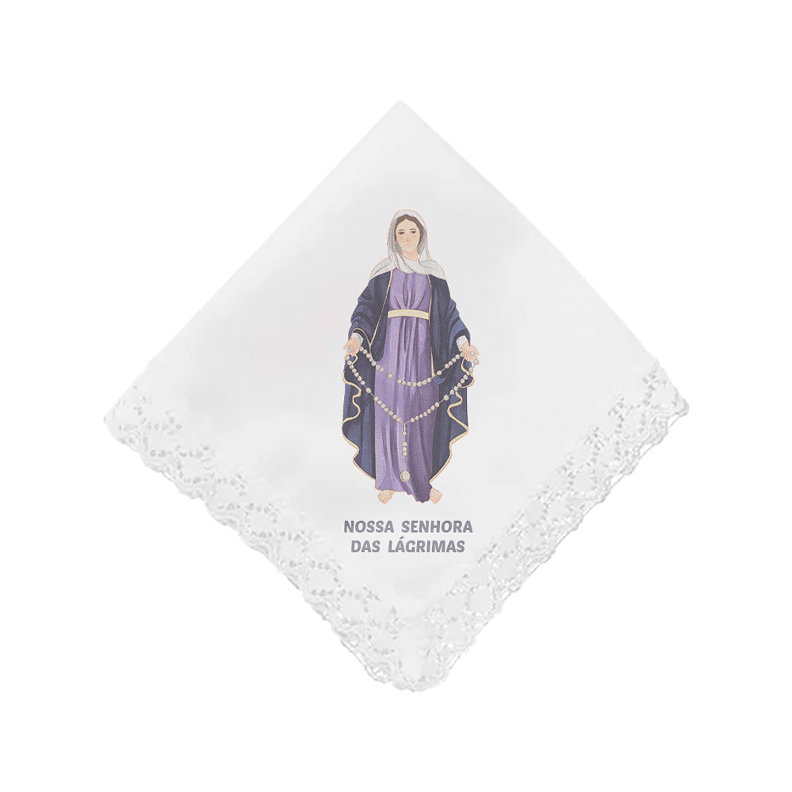 Our Lady of Tears handkerchief 1