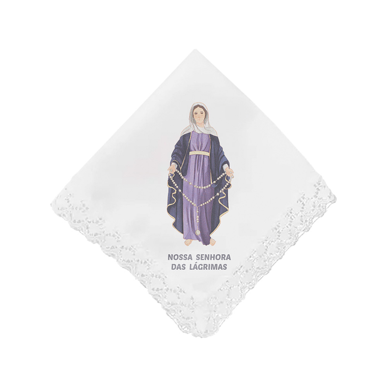 Our Lady of Tears handkerchief 1