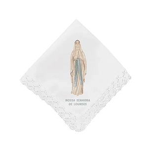 Our Lady of Lourdes handkerchief
