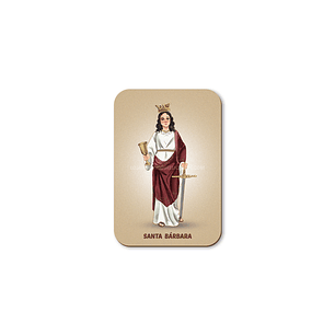 Saint Barbara Magnet