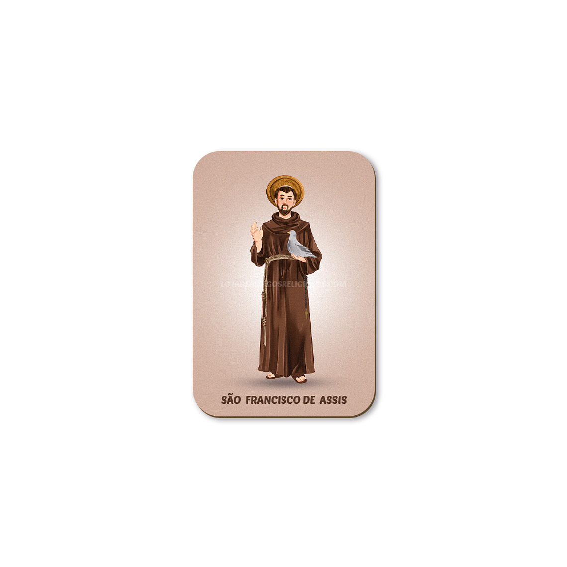 Saint Francis of Assisi magnet 1